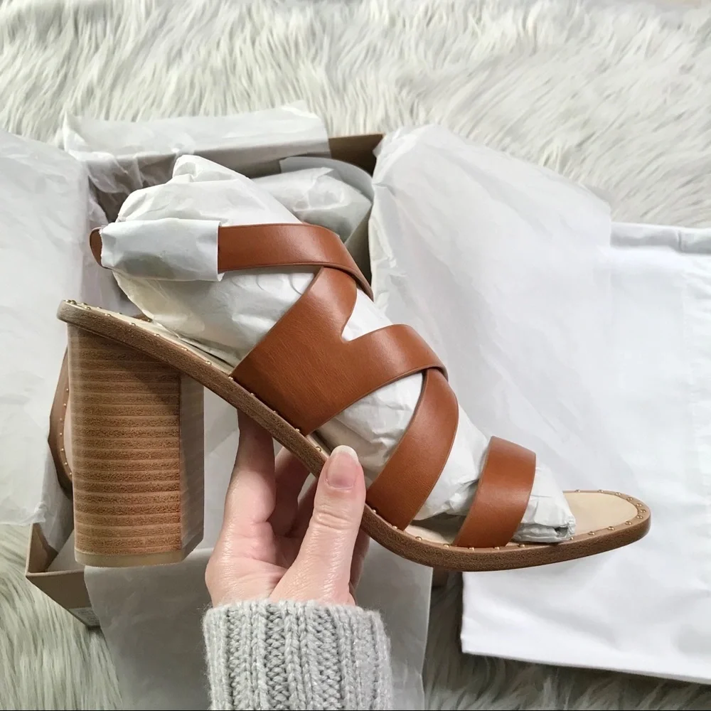 Joie Onfer Tan Leather Sandals